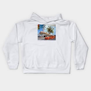 Brian's Supra In the Summer Kids Hoodie